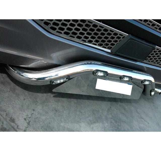 RT ITALIA CARS - Portatarga Per BMW X In Accciaio INOX Cromato