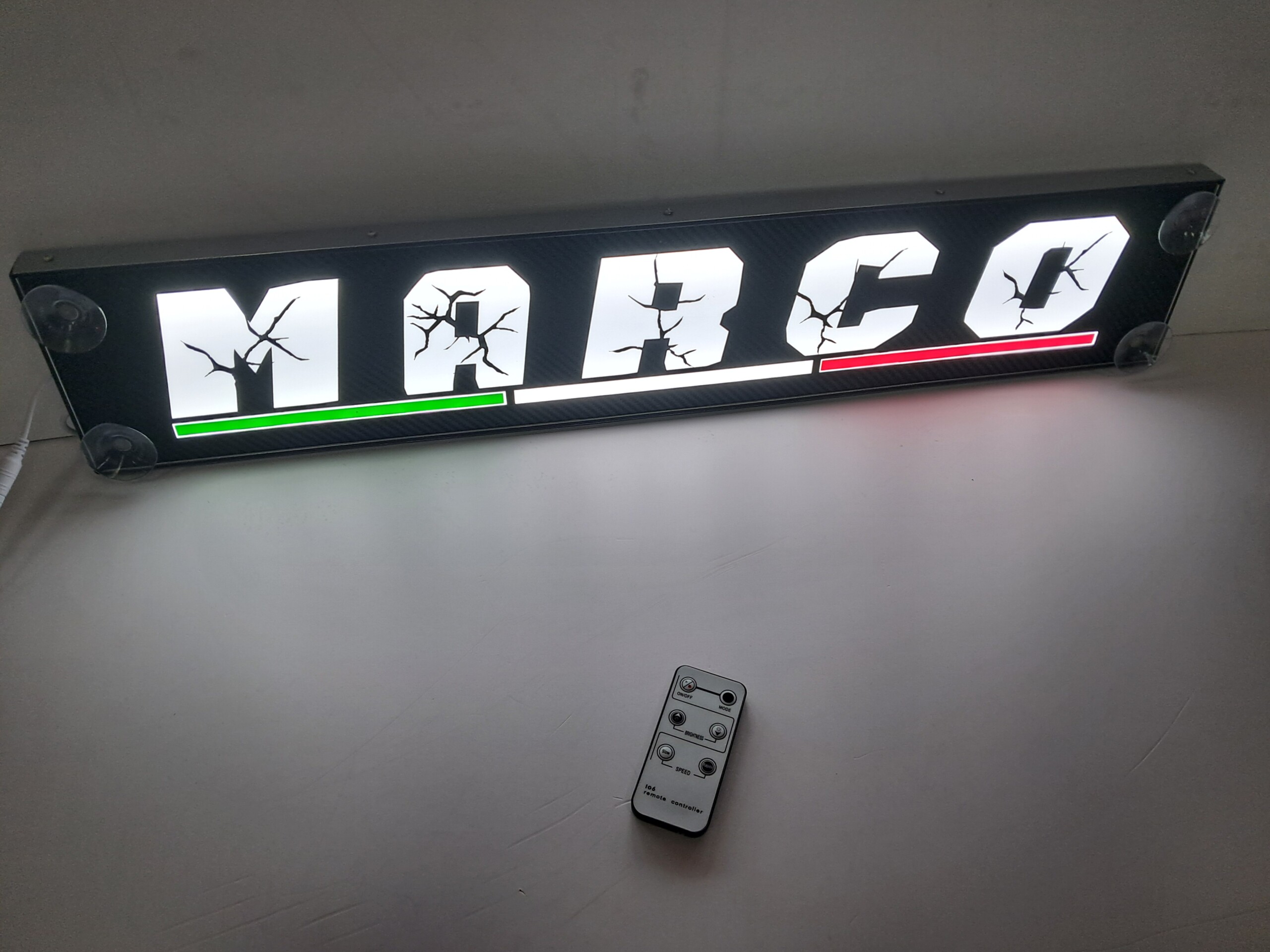 INDIGOS UG Targa Magnetica Da Caccia 30x8 Cm Verde – Pellicola Riflettente Per Auto, Camion, Cantiere, Azienda